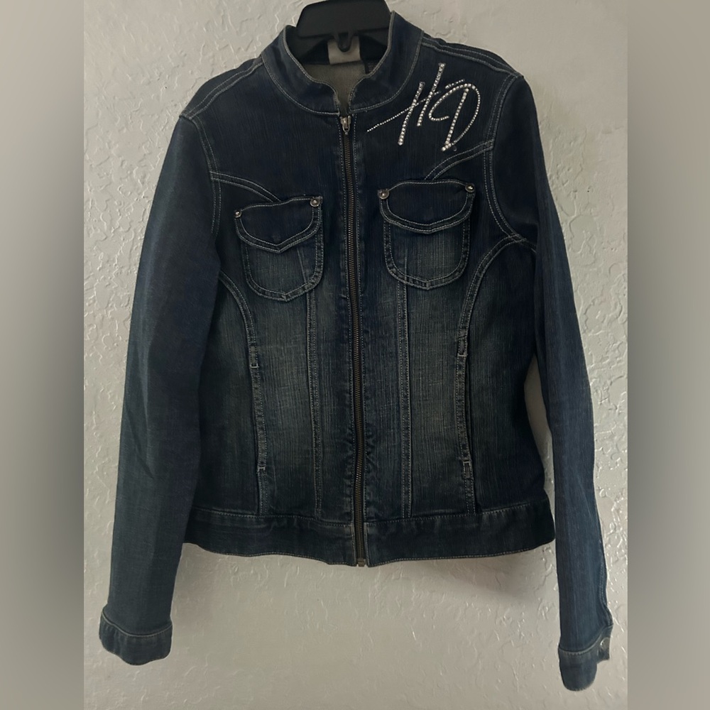 Harley Davidson, Jean jacket in size medium